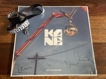 Vinyl LP Kane Exit&Entrances GESIGNEERD + Keycord RED NIEUW beschikbaar voor biedingen