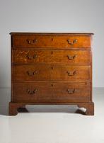 Engelse Ladekast Commode antiek eiken