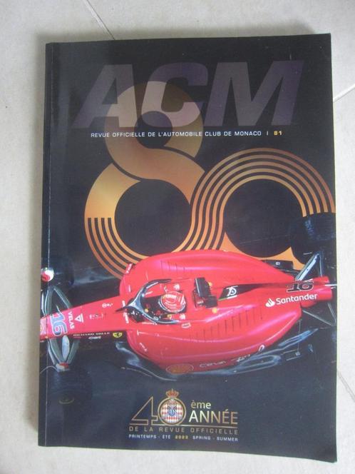 magazine ACM Monaco Automobiel Club Monaco Zomer 2023, Boeken, Tijdschriften en Kranten, Nieuw, Sport en Vrije tijd, Ophalen of Verzenden