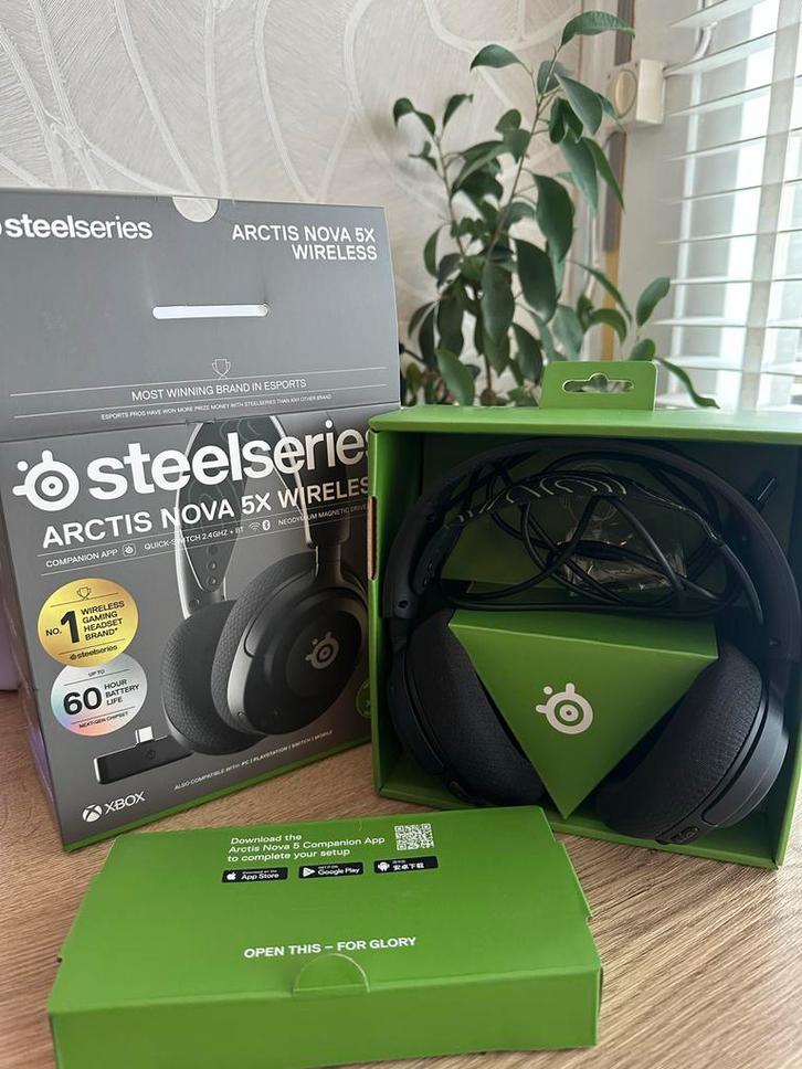 Steelseries Arctis Nova 5x Wireless - Nieuw!, Audio, Tv en Foto, Koptelefoons, Nieuw, Over oor (circumaural), Overige merken, Draadloos