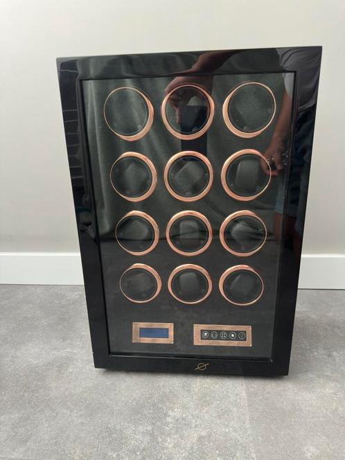 Roogs watch winder/horloge kast 12stuks, Sieraden, Tassen en Uiterlijk, Overige Accessoires, Zo goed als nieuw, Ophalen