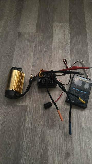 Absima/hobbywing motor, ESC met programcard beschikbaar voor biedingen