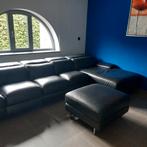 Zeer nette leren Bardi hoekbank - elektrisch, Huis en Inrichting, Ophalen, Zo goed als nieuw, Leer