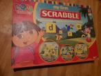 Scrabble junior dora, Hobby en Vrije tijd, Gezelschapsspellen | Bordspellen, Ophalen of Verzenden, Gebruikt