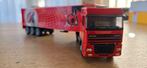 Liontoys DAF 95 XF truck met oplegger van Coca Cola, Hobby en Vrije tijd, Ophalen of Verzenden, Zo goed als nieuw, Bus of Vrachtwagen