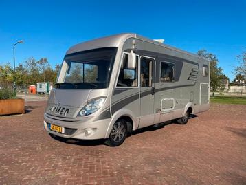 Hymer B585 2013, levelsysteem, 2x airco, Mercedes, Automaat