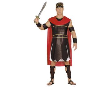 Romeins Kostuum Heren Maat L+ Helm  - Gladiator kostuum