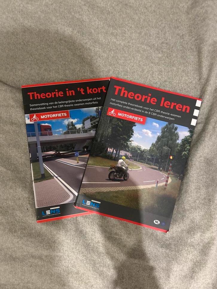 Motortheorieboek Lens, Boeken, Motoren, Zo goed als nieuw, Algemeen, Ophalen of Verzenden