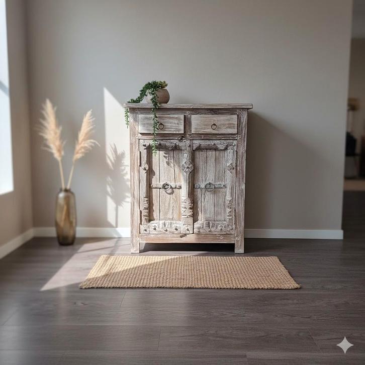 Sideboard Teak 0,85 m Art. Nr.: 27846a, Huis en Inrichting, Kasten | Dressoirs, Nieuw, 50 tot 100 cm, 25 tot 50 cm, Met lade(s)