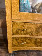 Smalle Franse vitrinekast vitrine kast, Antiek en Kunst, Antiek | Meubels | Kasten, Ophalen