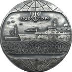 Polen 40 jaar Poolse scheepvaart penning 1970 (zeldzaam), Ophalen of Verzenden, Buitenland