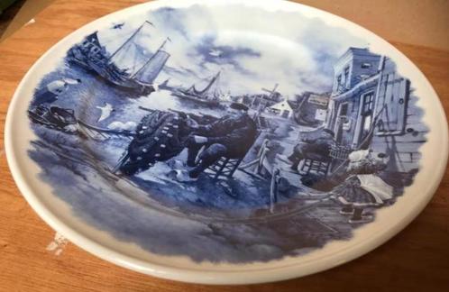 Ter Steege wandbord - thema nettenboeter - 19 cm, Antiek en Kunst, Antiek | Wandborden en Tegels, Ophalen of Verzenden