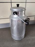 Vintage Aluminium Melkbus / Bidon met Deksel, Ophalen of Verzenden