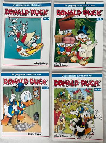 4 x grote Donald Duck ‘s De Grappigste verhalen beschikbaar voor biedingen