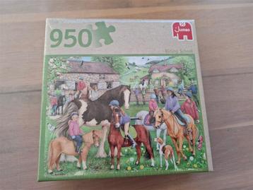 Jumbo, Riding school, 950 stukjes, puzzel, nr 1119800299 beschikbaar voor biedingen
