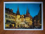 Ansichtkaart Zwitserland Neuchatel Place des Halles 16645, Ophalen of Verzenden, Overig Europa
