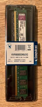 Werkgeheugen KVR800D2N5/2G 2GB PC2 - 6400 CL5 240 - DIMM, Ophalen of Verzenden, Zo goed als nieuw