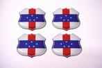 3D Antilliaanse gel vlag stickers UV-bestendig, Verzenden, Nieuw, Overige typen