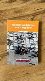 Handboek vakdidactiek maatschappijleer, Boeken, Ophalen of Verzenden, Zo goed als nieuw, Overige niveaus, Nederlands