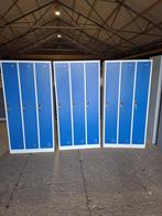 Laatste 3-deurs locker/kledingkast, Huis en Inrichting, Kasten | Roldeurkasten en Archiefkasten, Ophalen, Gebruikt, 50 tot 100 cm