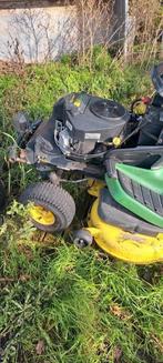 John deere zitmaaier opknapper motor loopt, Tuin en Terras, Grasmaaiers, Ophalen, Gebruikt, 50 cm of meer