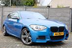 BMW 1-Serie 114I  org. NL 2012 estoril Blauw leer navi pro, 1-Serie, Achterwielaandrijving, Zwart, 4 cilinders