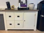 2 x Dressoir wit eiken, Huis en Inrichting, Kasten | Dressoirs, Ophalen, 25 tot 50 cm