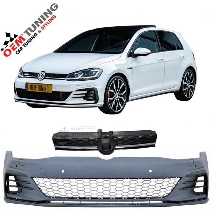 GOLF 7.5 GTD VOORBUMPER | VII FACELIFT | 2017 – 2020 | 4 PDC, Auto diversen, Tuning en Styling, Ophalen of Verzenden