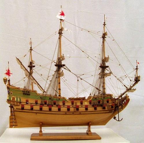modelschip boot galjoen  friedrich wilhelm zu pferde, Hobby en Vrije tijd, Modelbouw | Boten en Schepen, Gebruikt, 1:200 of kleiner