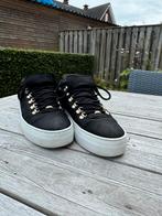 Nubikk Heren Sneakers – Maat 42 | Zwart met Witte Zool, Ophalen of Verzenden, Zo goed als nieuw, Zwart