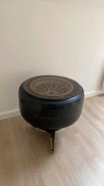 Raceband bijzettafel, Huis en Inrichting, Minder dan 55 cm, Rond, Zo goed als nieuw, Ophalen