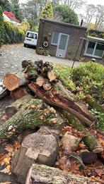 Haardhout stammen, Tuin en Terras, Haardhout, Minder dan 3 m³, Ophalen of Verzenden