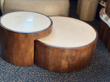 Salontafelset   Eleonora79 x H40 cm beschikbaar voor biedingen