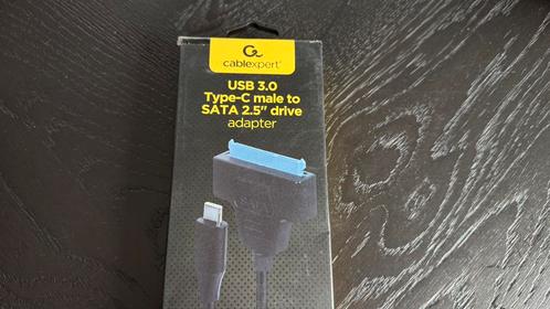 USB C 3.0 naar SATA 3.0 2.5 INCH DRIVE ADAPTER KABEL, Computers en Software, Pc- en Netwerkkabels, Zo goed als nieuw, Ophalen of Verzenden