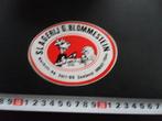 sticker zeeland slagerij g blommestein, Ophalen, Zo goed als nieuw, Bedrijf of Vereniging