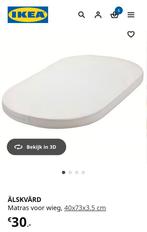 Alskvard. Nieuw, niet gebruikt! Matras, tbv wieg/co sleeper., Ophalen of Verzenden, Nieuw, Wieg