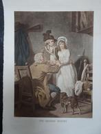 Heliogravure, vader zegent dochter, The desired return Smith, Antiek en Kunst, Curiosa en Brocante, Verzenden