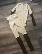 Reinders twinset beige/khaki, maat S/L, Ophalen of Verzenden, Nieuw, Maat 42/44 (L), Beige