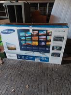 Samsung 121 cm 48 inch smart tv UE48H6640 zgan!, LED, Zo goed als nieuw, Samsung, 100 cm of meer