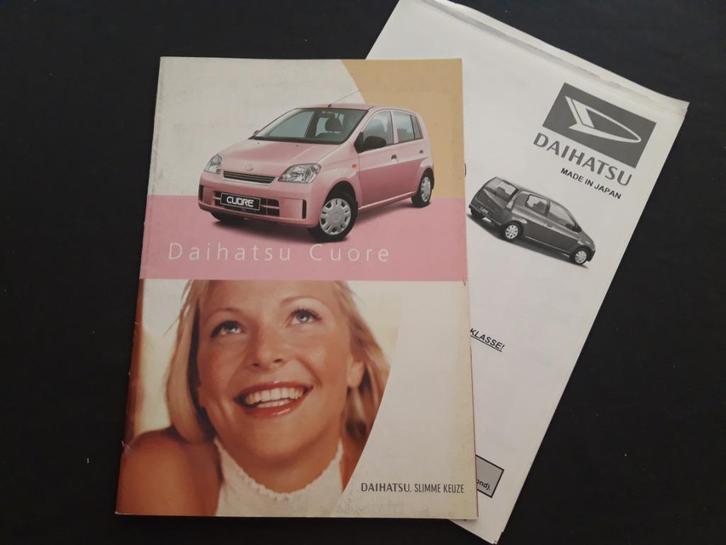 Daihatsu Cuore 2003, Boeken, Auto's | Folders en Tijdschriften, Zo goed als nieuw, Overige merken, Ophalen of Verzenden