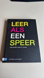 J.W. van den Brandhof - Leer als een speer, Ophalen of Verzenden, Zo goed als nieuw, J.W. van den Brandhof