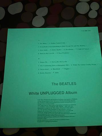 The Beatles - White Unplugged Album beschikbaar voor biedingen