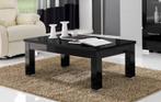 zwart wit Salontafel hoogglans Op voorraad-sale, Nieuw, Minder dan 50 cm, Rechthoekig, 50 tot 100 cm