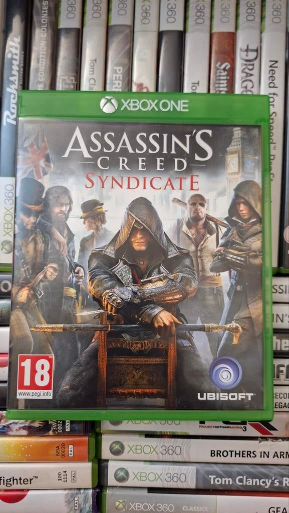 Assassins creed syndicate xbox one, Spelcomputers en Games, Games | Xbox One, Avontuur en Actie, Vanaf 18 jaar, 1 speler, Ophalen of Verzenden
