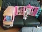 barbie o.a camper etc zonder poppen, Ophalen, Gebruikt