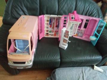 barbie o.a camper etc zonder poppen beschikbaar voor biedingen