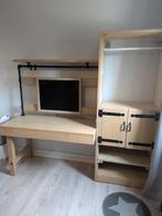 Bureau met kast, Huis en Inrichting, Ophalen, Gebruikt