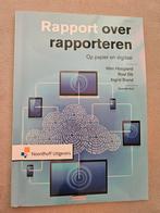 Rapport over Rapporteren ISBN 9789001829995, Ophalen of Verzenden, Zo goed als nieuw, Noordhoff Uitgevers