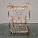 Vintage tomado keukenrekje keukenrek fifties fruitschaal rek, Ophalen of Verzenden