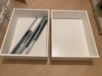 2x IKEA KOMPLEMENT lade pax kast wit met ophangsysteem, Ophalen, Gebruikt, 50 tot 100 cm, Minder dan 100 cm